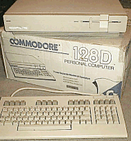 Commodore 128d with orignal package box