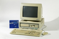 PC1640 with Monitor, Disk  Drive and HDD