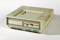 Base Unit with Disk Drive and HDD, RTC Battery Holder visible